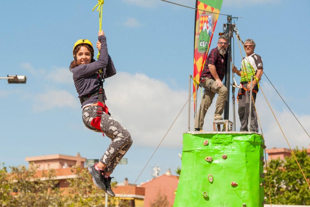 Activitat del Rocòcrom durant el Roser de Maig 2021 