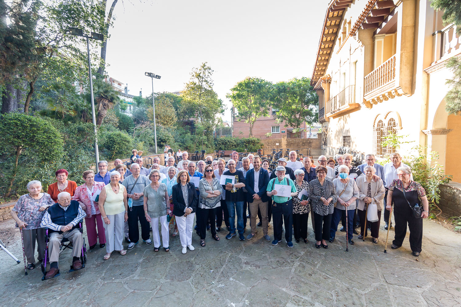 foto de l'acte d'homenatge 