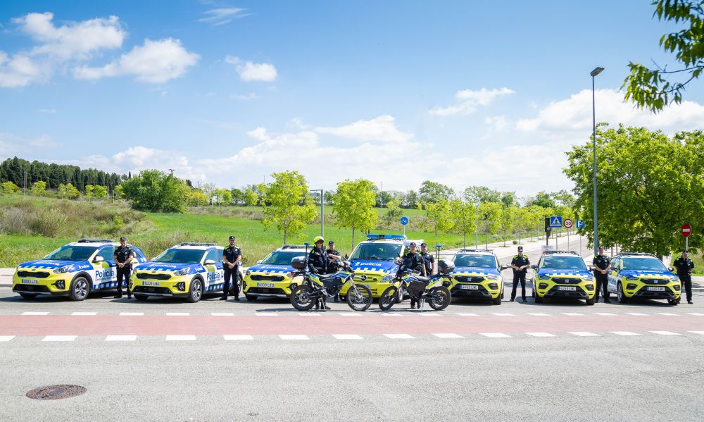 La Policia Local ha completat la renovació del seu parc mòbil