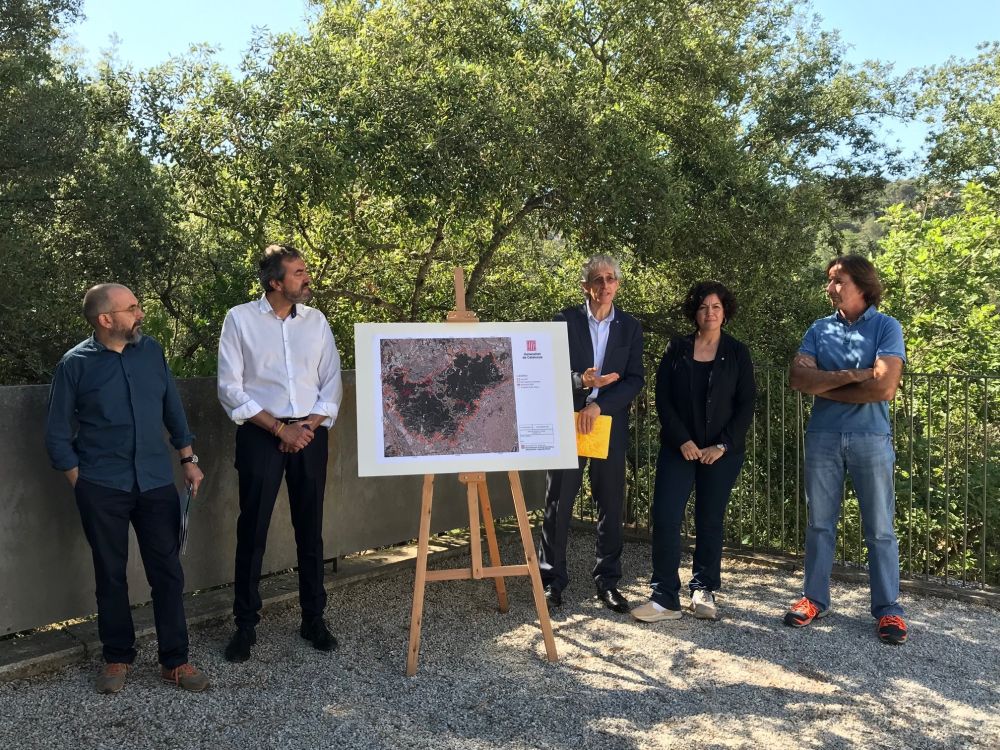 Presentació Projecte Infraestructures Prevenció Incendis Parc Collserola