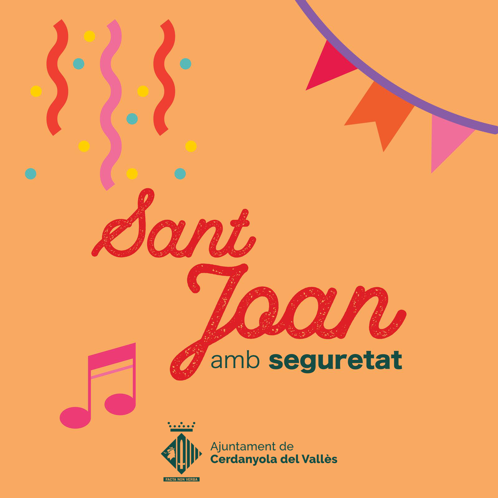 Imatge Sant Joan amb seguretat