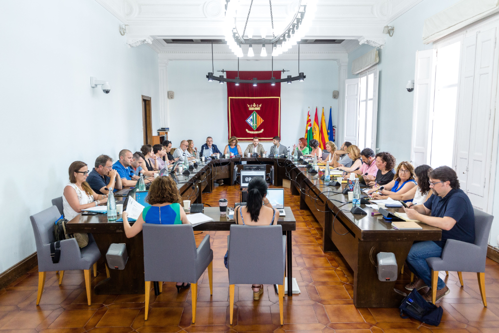 etransmissió del ple de juliol de Cerdanyola 2022