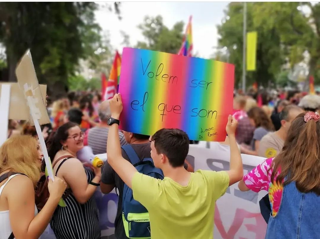 Foto guanyadora del I Concurs d'Instagram Alliberament LGTBIQ