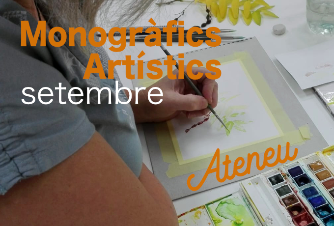 Imatge monogràfics artístics Ateneu setembre