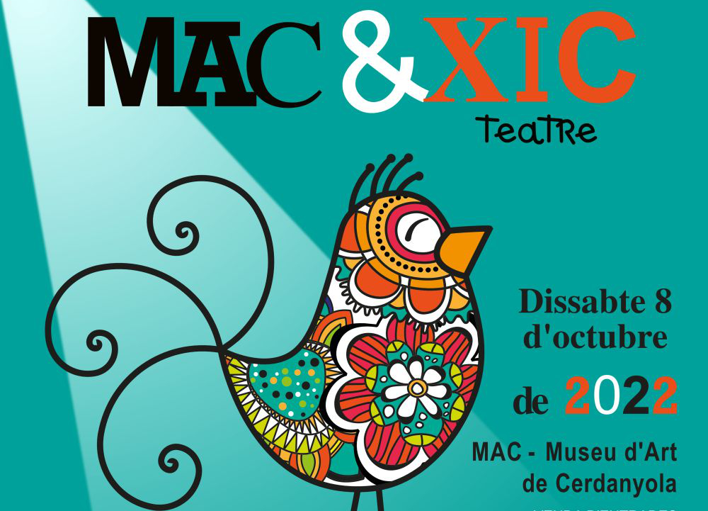 Part del Cartell del MAC&XIC, teatre per a infants