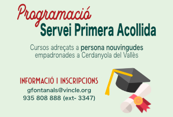 Imatge programa cursos servei primera acollida