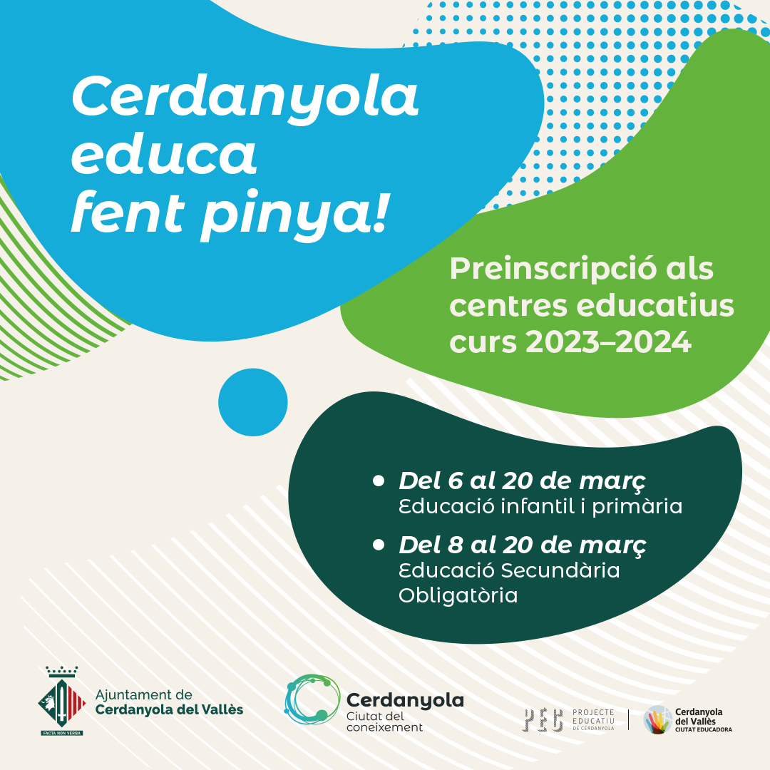 imatge preinscripció curs 2023-24