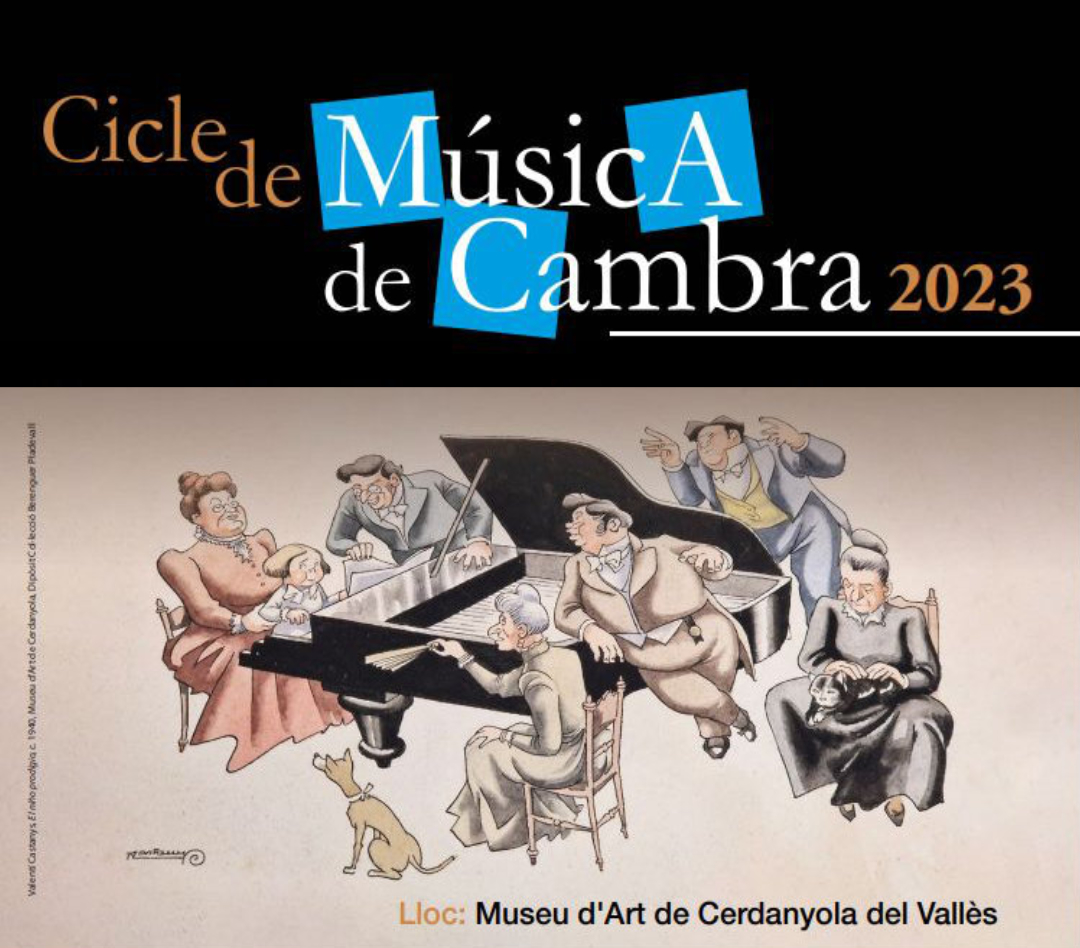 Cartell l XII cicle de música de cambra