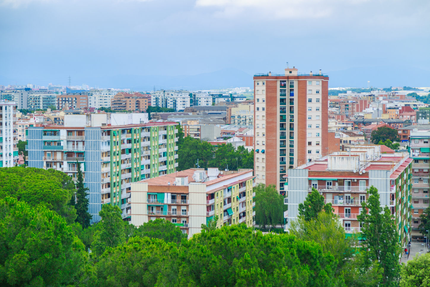 imatge edificis de pisos de Cerdanyola