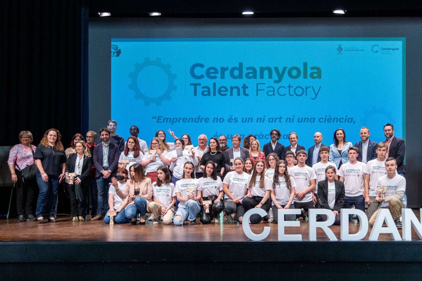 Foto familia Gala Cerdanyola Talent Factory 2023