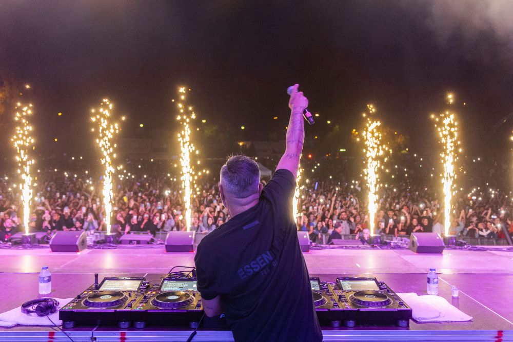 Juan Magán va oferir un concert multitudinari el diumenge 7 de maig