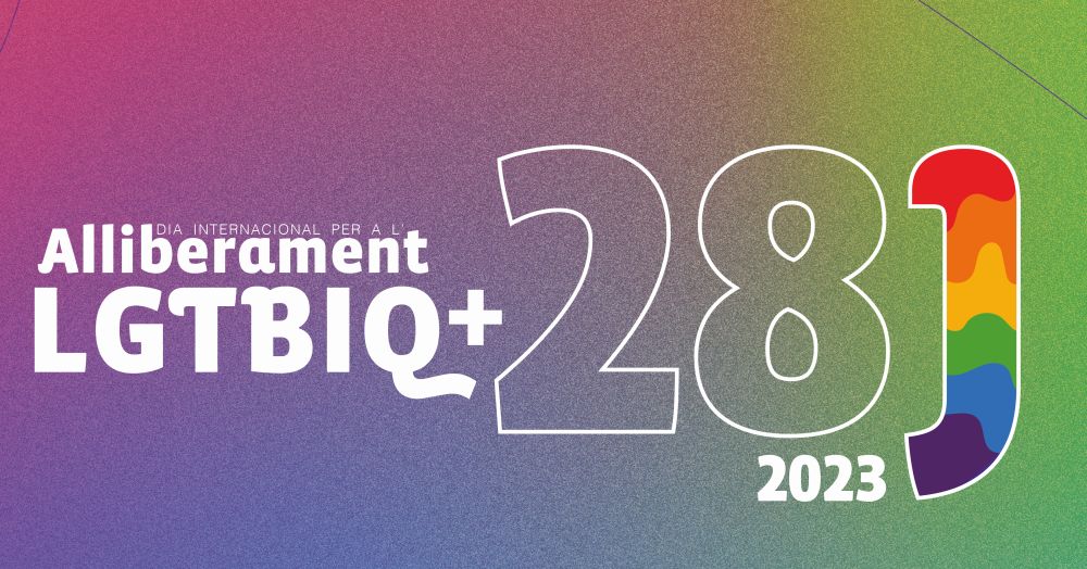 Imatge Dia Internacional per a l'Alliberament LGTBIQ+ a Cerdanyola 2023