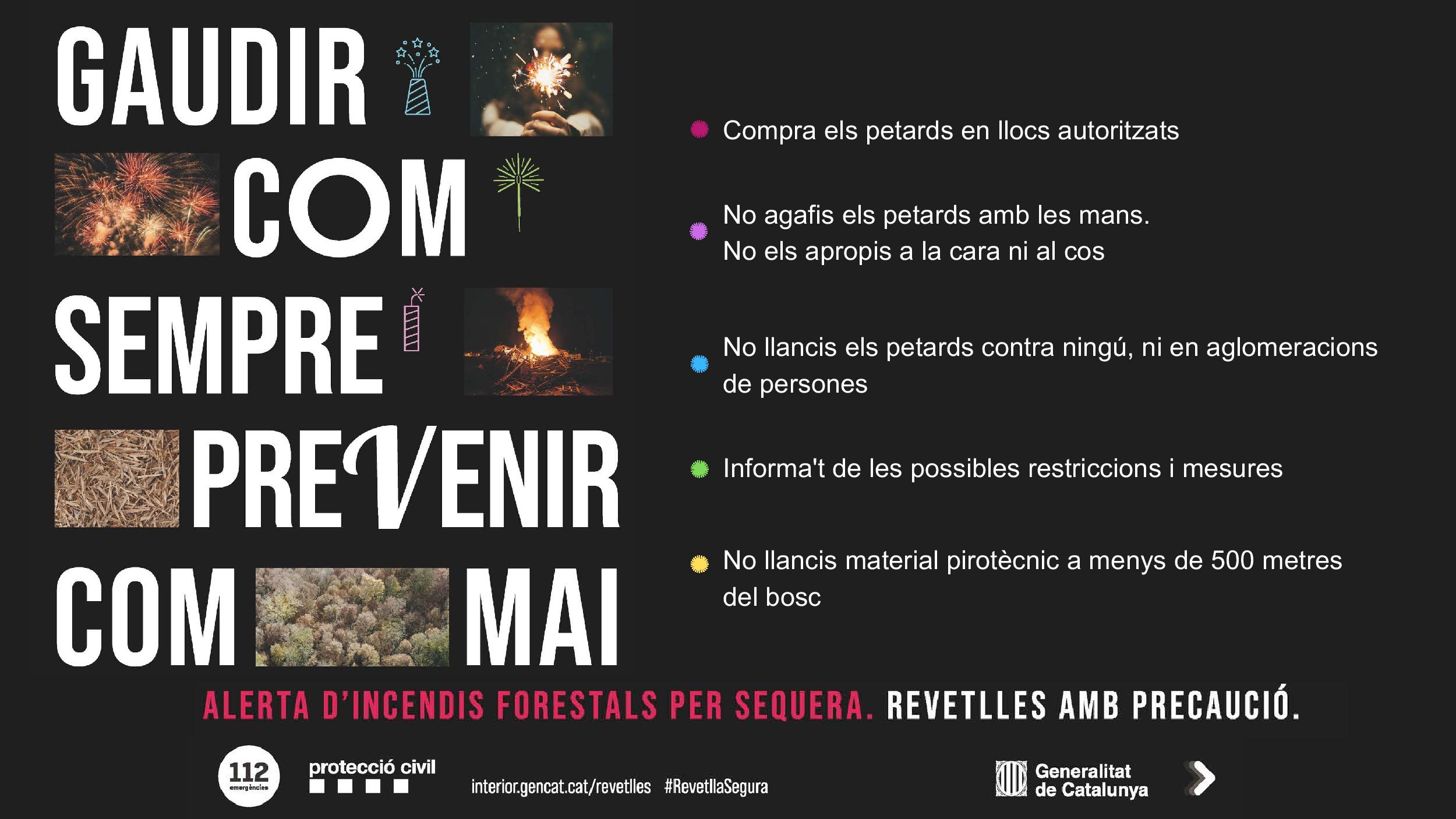 Infografia consells Revetlles 2023