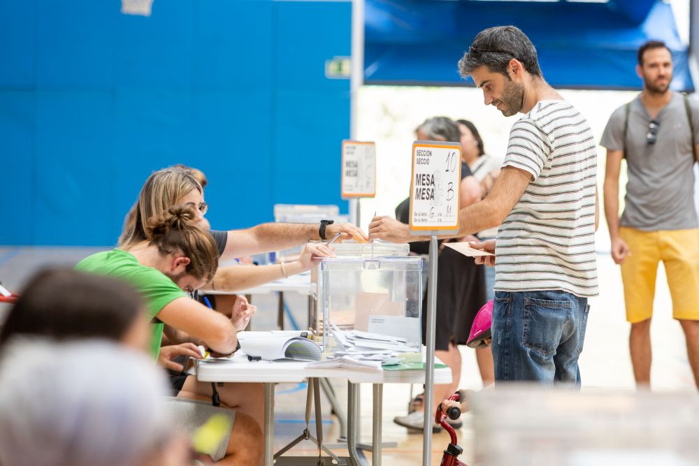 La jornada electoral està transcorrent sense incidents a Cerdanyola