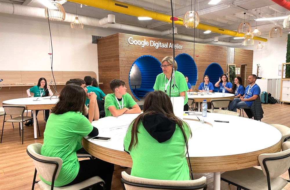 Sessió de treball al Google Digitaal Atelier a Brussel·les