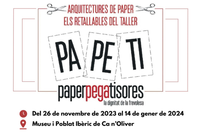 Imatge Exposició 'Arquitectures de Paper'