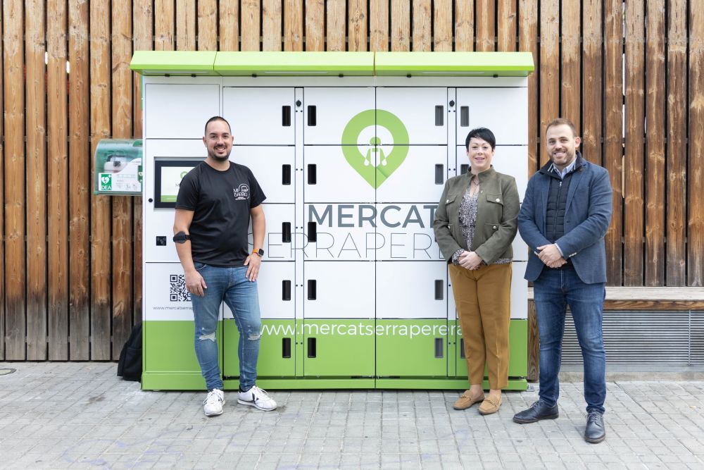 Presentació del servei de Consignes Intel·ligents al Mercat Serraparera