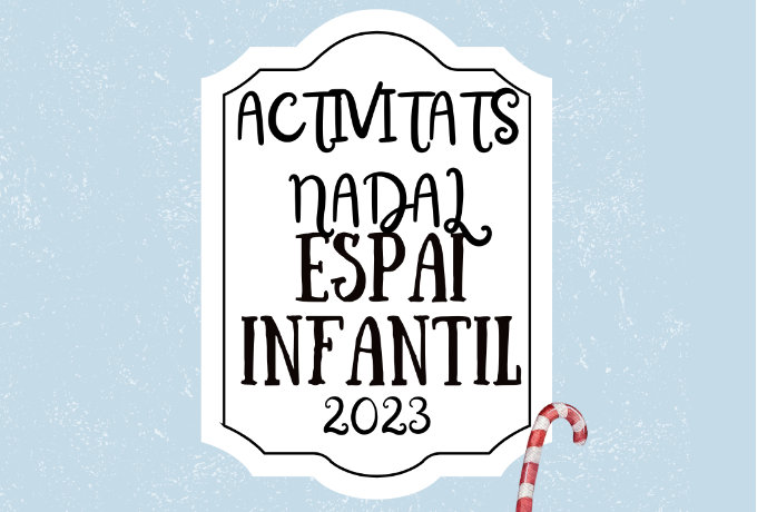 Imatge programa Activitats Nadal Espai Infantil