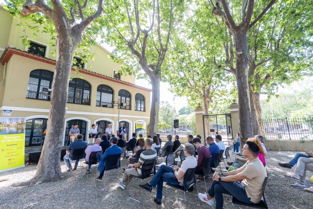 Moment del darrer Esmozar de Can Serra