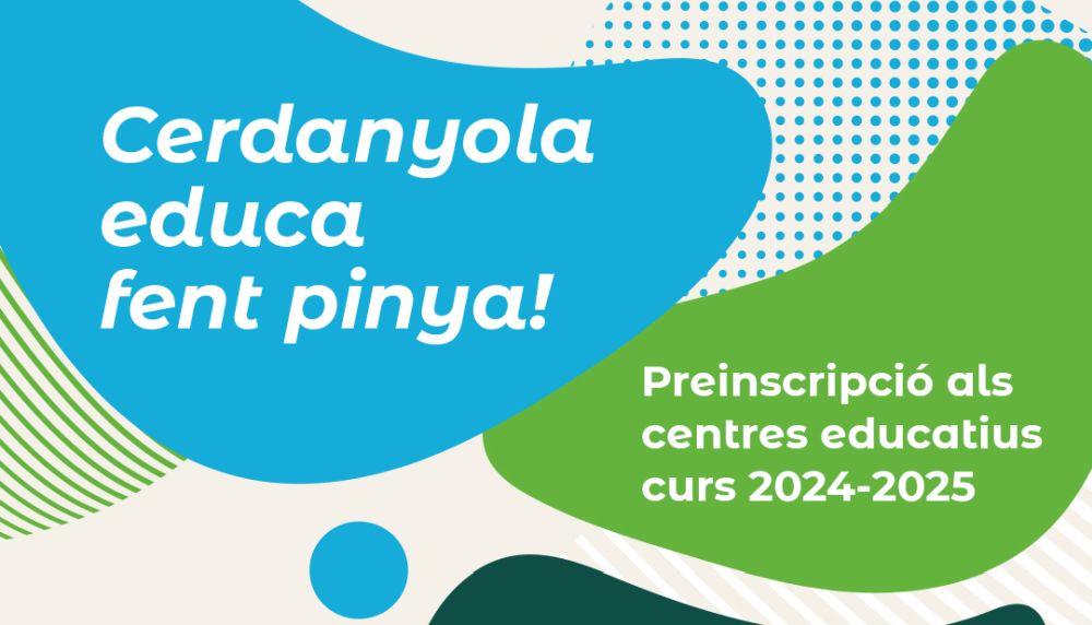 Informació sobre la preinscripció pel curs 2024-2025