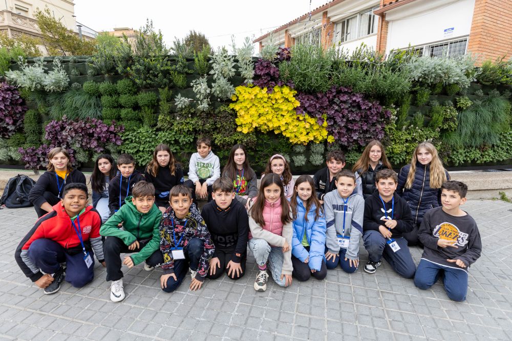 El Jardí Vertical ha estat una iniciativa del Consell d'Infants de Cerdanyola