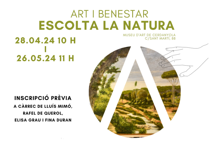 Imatge activitat Art i Benestar 'Escola la natura'