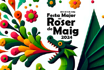 Cartell adaptat del Roser de Maig 2024