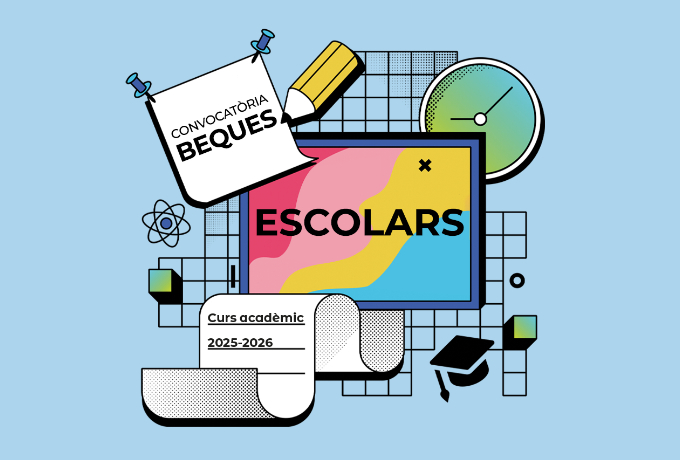 Imatge Convocatòria Beques Escolars 2025-2026