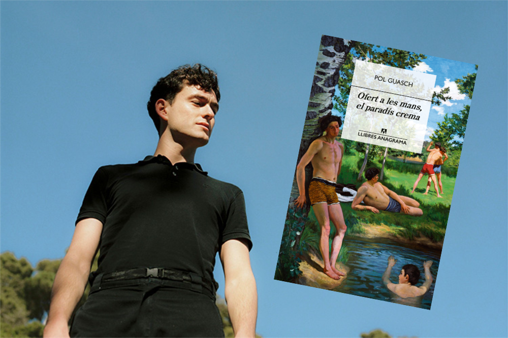 fotografia Pol Guash (Maria Rodenas) + portada llibre