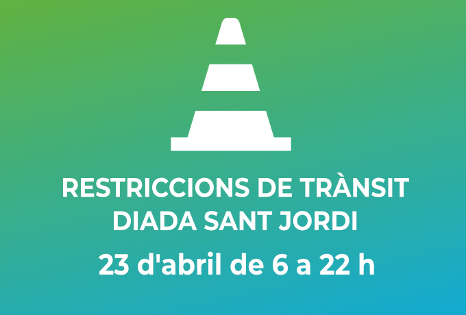 Imatge genèrica afectacions trànsit Sant Jordi