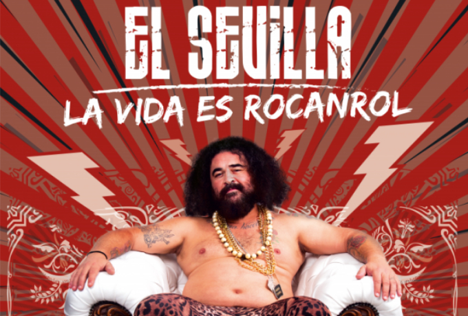 Cartell El Sevilla 'La vida es rocanrol'