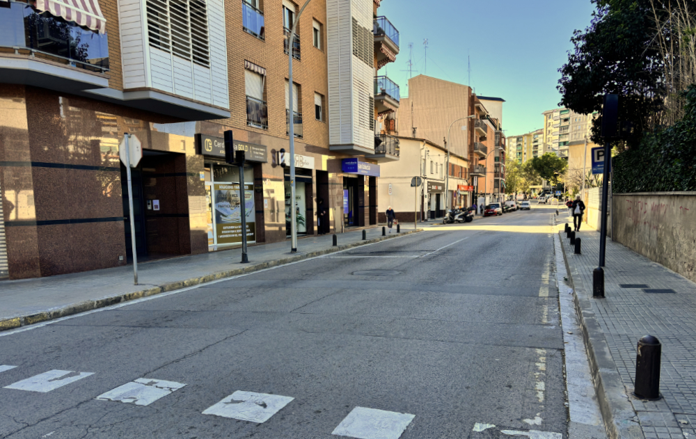 El primer tram d'obres afectarà entre passeig Cordelles i carrer Torrent