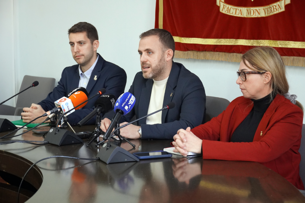 Moment de la roda de premsa