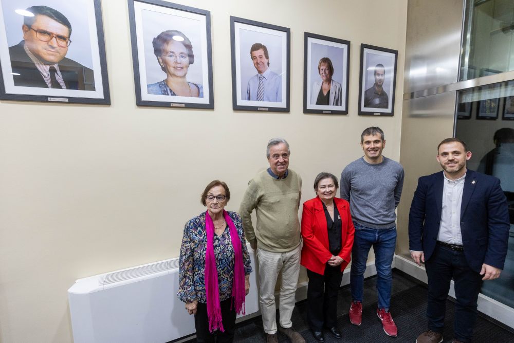 Cristina Real, Antoni Morral, Carme Carmona, Carles Escolà i Carlos Cordón
