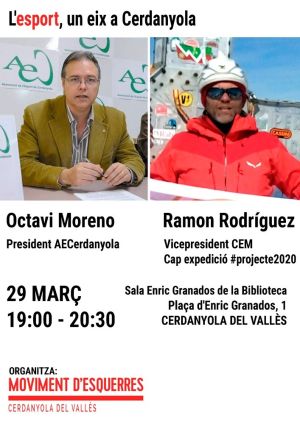 Cartell de la xerrada Cartell de la xerrada