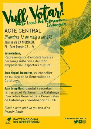 cartell de l'activitat