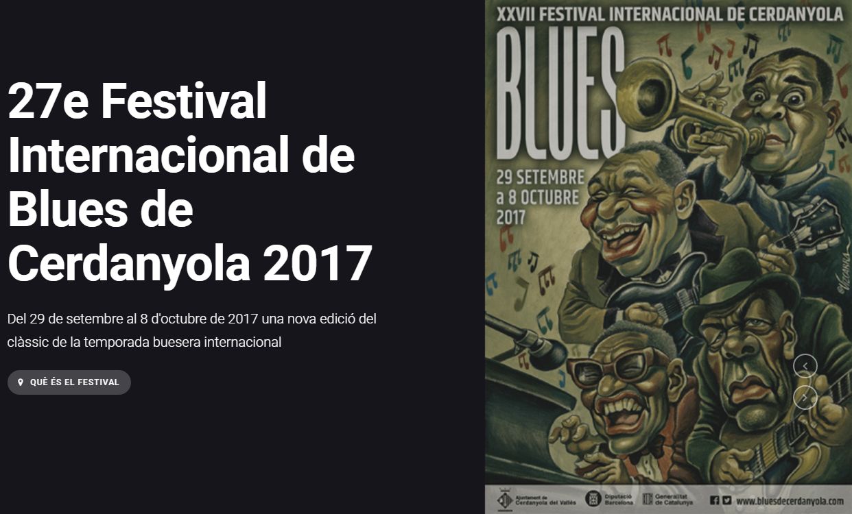 Cartell festival Blues