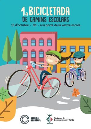 Bicicletada camins escolars