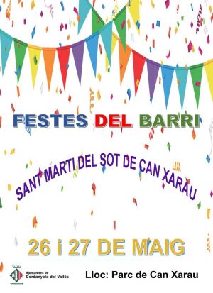 Festa Barri Sant Marti Sot Xarau