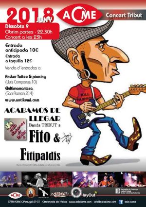 cartell del concert