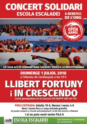 cartell del concert