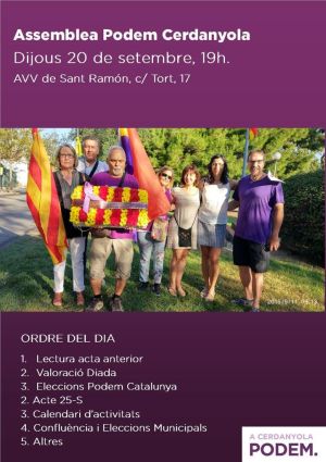 cartell de l'activitat