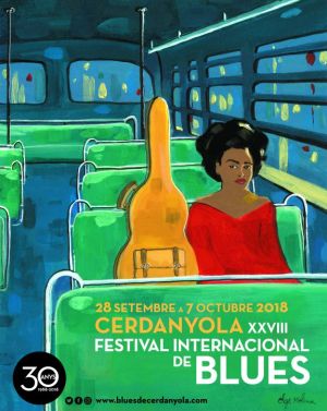 Cartell del festival de blues