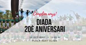 Diada 20è aniversari Castellers