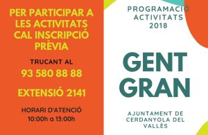 Activitats per a la gent gran