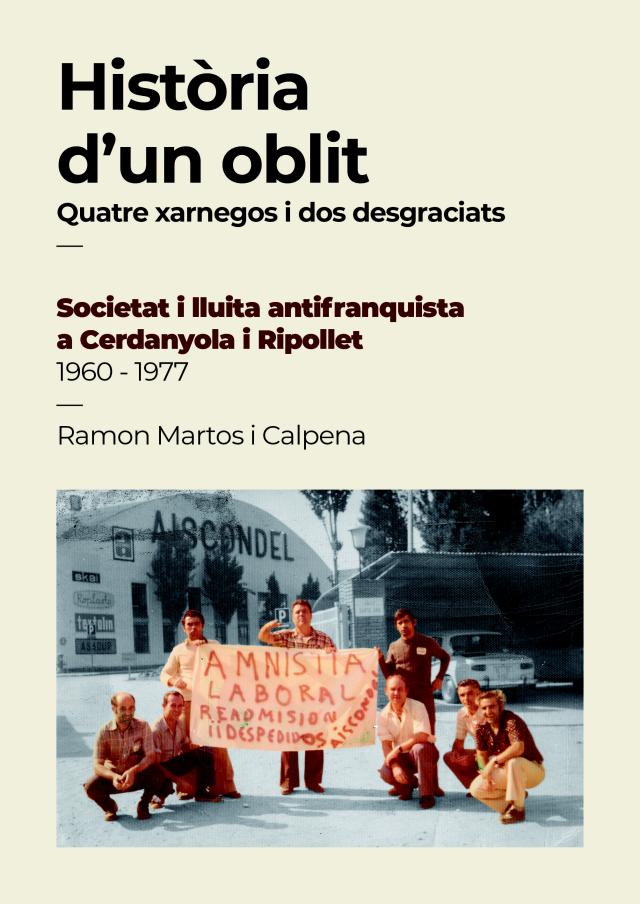 Portada del llibre de Ramon Martos