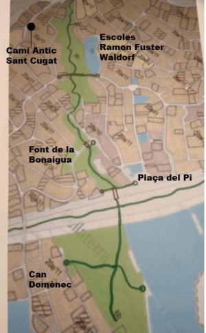 Plànol projecte Torrent de la Bonaigua