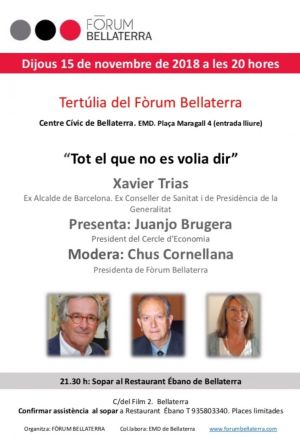 Tertúlia Fòrum Bellaterra