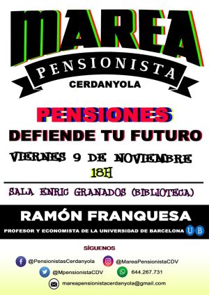cartell de la xerrada cartell de la xerrada