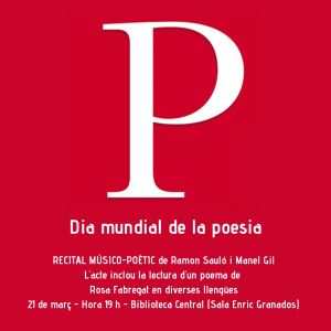 Dia Mundial de la Poesia 2019